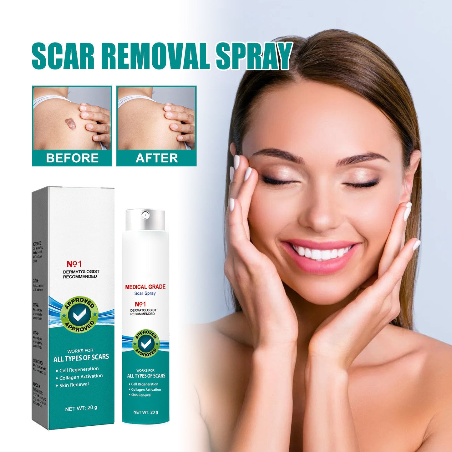 Surgical Scar Spray - Medical Grade